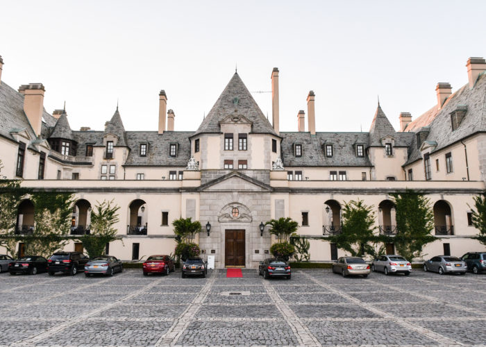 Exterior of Oheka Castle